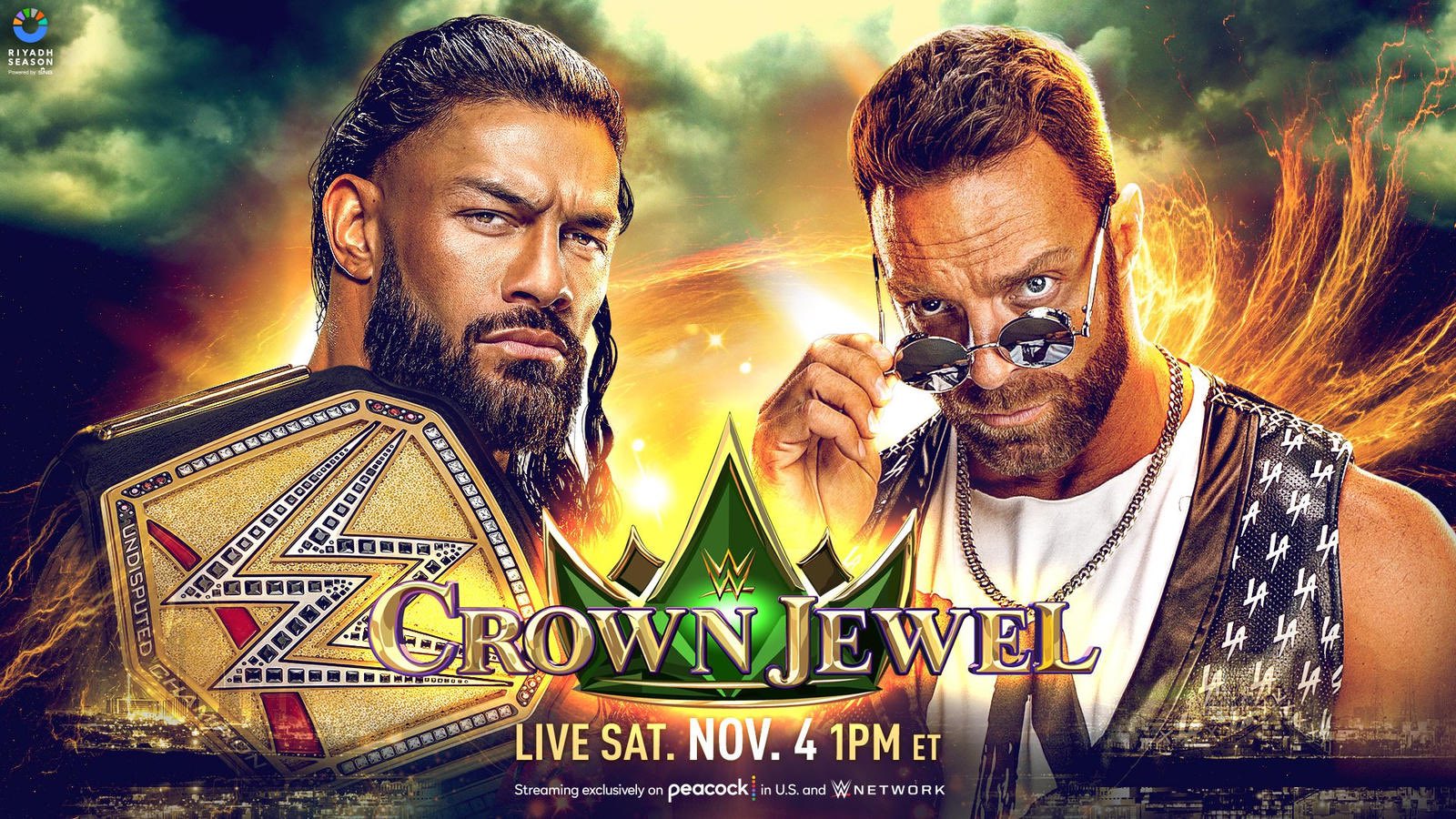 ROMAN REIGNS VS LA KNIGHT SET FOR CROWN JEWEL – SportsByte